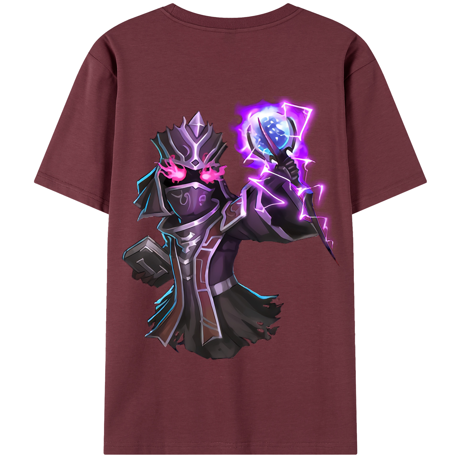 （画像用） リーグ・オブ・レジェンド League of Legends LOL 綿100％半袖Tシャツ（背面プリント）